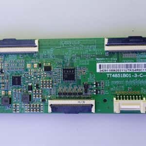 TT4851B01-3-C-4, SAMSUNG UE49J5200AU, T-CON BOARD